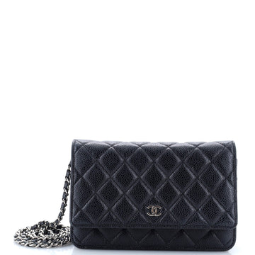 Chanel Wallet on Chain Quilted Caviar