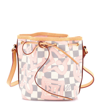 Louis Vuitton Noe Handbag Limited Edition Damier Tahitienne Nano