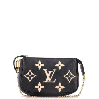 Louis Vuitton Pochette Accessoires Bicolor Monogram Empreinte Giant Mini