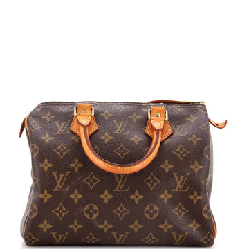 Louis Vuitton Speedy Handbag Monogram Canvas 25