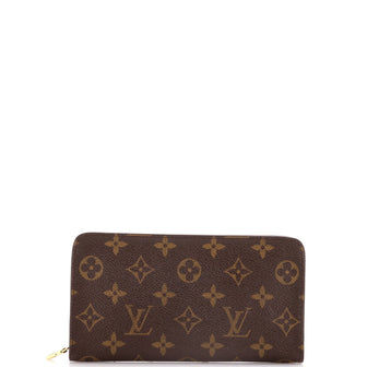 Louis Vuitton Porte-Monnaie Zippy Wallet Monogram Canvas