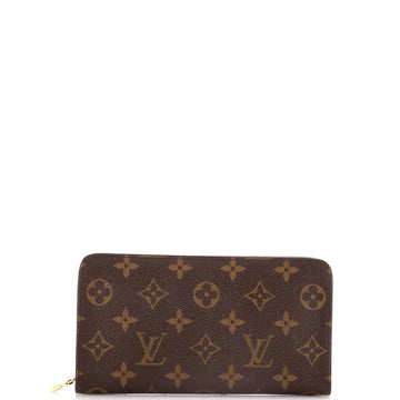 Louis Vuitton Porte-Monnaie Zippy Wallet Monogram Canvas