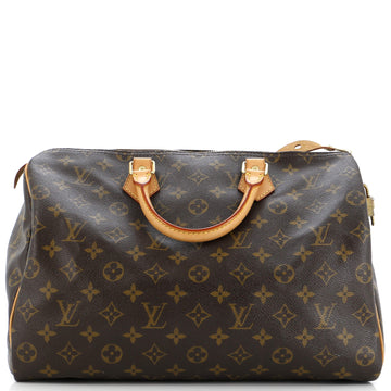 Louis Vuitton Speedy Handbag Monogram Canvas 35