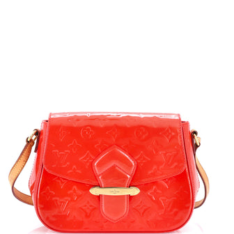 Louis Vuitton Bellflower Handbag Monogram Vernis GM