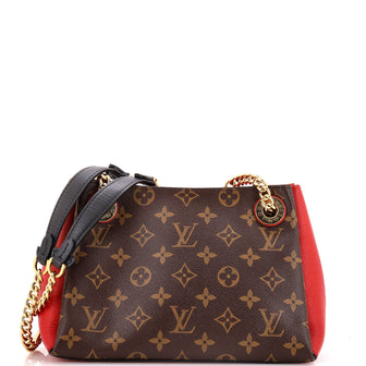 Louis Vuitton Surene Handbag Monogram Canvas with Leather BB