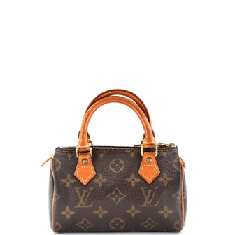 Louis Vuitton Speedy Mini HL Handbag Monogram Canvas