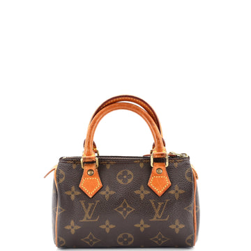 Louis Vuitton Speedy Mini HL Handbag Monogram Canvas
