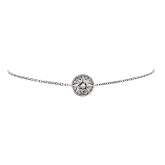 Christian Dior Rose des Vents Bracelet 18K White Gold and Diamonds