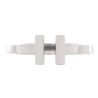 Tiffany & Co. T Square Ring 18K White Gold