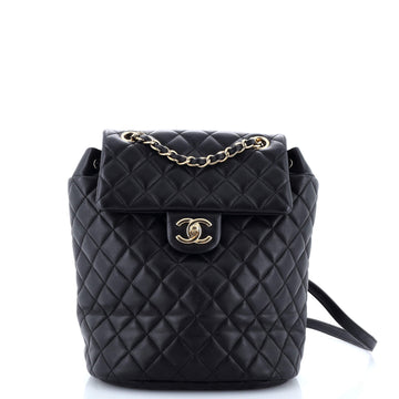 Chanel Urban Spirit Backpack Quilted Lambskin Small