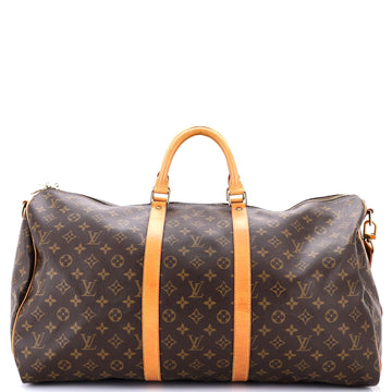 Louis Vuitton Keepall Bandouliere Bag Monogram Canvas 55