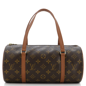 Louis Vuitton Papillon Handbag Monogram Canvas 30
