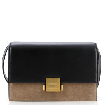 Saint Laurent Bellechasse Shoulder Bag Suede and Leather Medium