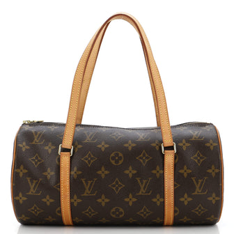 Louis Vuitton Papillon Handbag Monogram Canvas 30