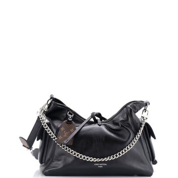 Louis Vuitton CarryAll Cargo Hobo Leather with Monogram Canvas PM