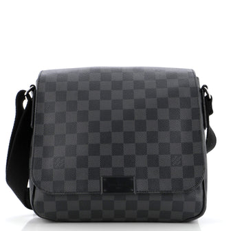 Louis Vuitton District Messenger Bag Damier Graphite PM