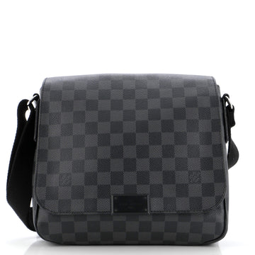 Louis Vuitton District Messenger Bag Damier Graphite PM