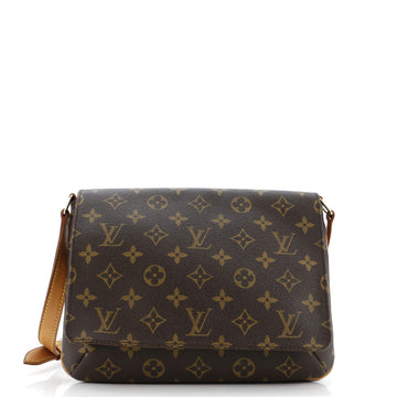 Louis Vuitton Musette Tango Handbag Monogram Canvas