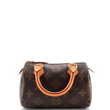 Louis Vuitton Speedy Mini HL Handbag Monogram Canvas