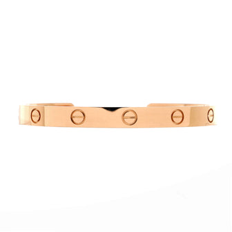 Cartier Love Cuff Bracelet 18K Rose Gold