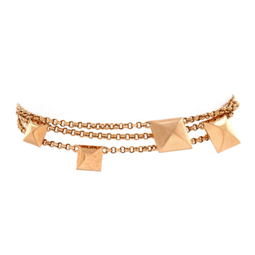 Hermes HermÃ¨s Clou d'H Multi Chain Bracelet 18K Rose Gold