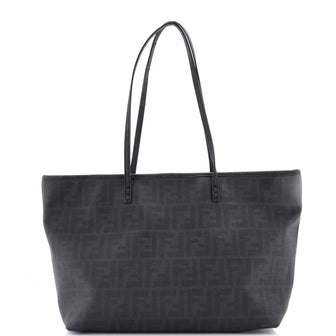 Fendi Roll Tote Zucca Coated Canvas Medium