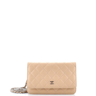 Chanel Wallet on Chain Quilted Caviar