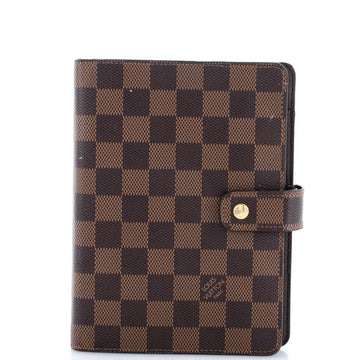 Louis Vuitton Ring Agenda Cover Damier MM