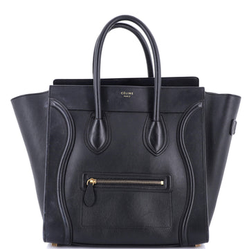 Celine Luggage Bag Smooth Leather Mini