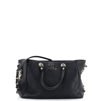 Chanel Neo Soft Shopping Tote Stitched Bullskin Small