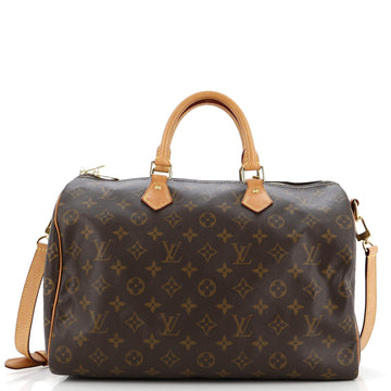 Louis Vuitton Speedy Bandouliere Bag Monogram Canvas 35