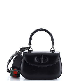 Gucci Bamboo 1947 Top Handle Bag Leather Small
