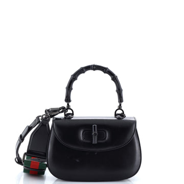 Gucci Bamboo 1947 Top Handle Bag Leather Small