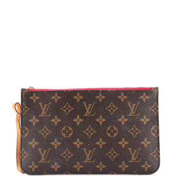 Louis Vuitton Neverfull Pochette Monogram Canvas Large