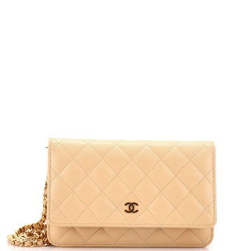 Chanel Wallet on Chain Quilted Caviar
