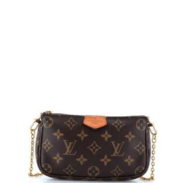 Louis Vuitton Multi Pochette Accessoires Pouch Monogram Canvas Small