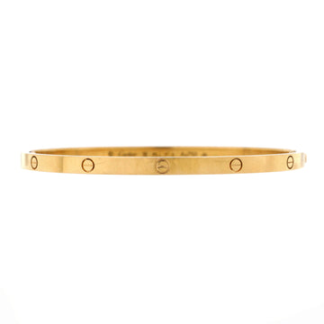 Cartier Love Bracelet 18K Yellow Gold Small
