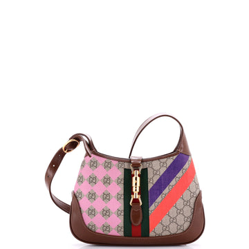 Gucci Jackie 1961 Hobo Printed GG Coated Canvas Small