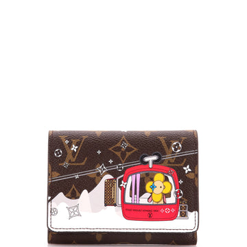 Louis Vuitton Victorine Wallet Limited Edition Vivienne Xmas Monogram Canvas