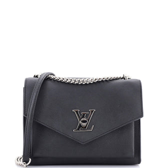 Louis Vuitton Mylockme Monochrome Handbag Leather BB