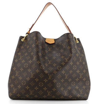 Louis Vuitton Graceful Handbag Monogram Canvas MM