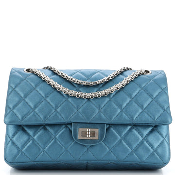 Chanel Reissue 2.55 Flap Bag Quilted Metallic Calfskin 226