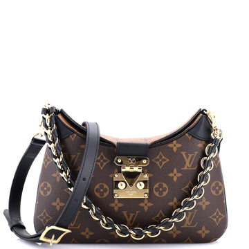 Louis Vuitton LV Twinny Handbag Monogram Canvas and Reverse Monogram Canvas with Leather