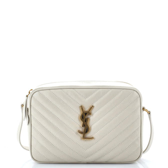 Saint Laurent Lou Camera Bag Matelasse Chevron Leather Small