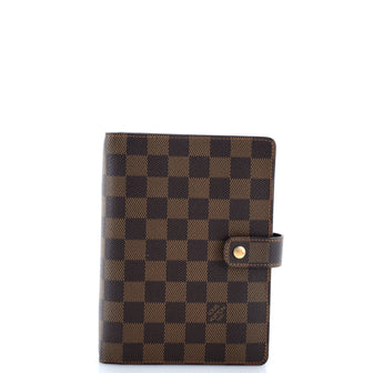 Louis Vuitton Ring Agenda Cover Damier MM