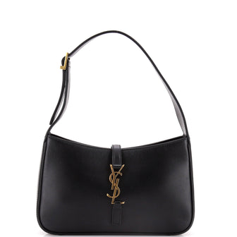Saint Laurent Le 5 a 7 Hobo Leather Small