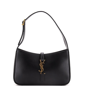 Saint Laurent Le 5 a 7 Hobo Leather Small