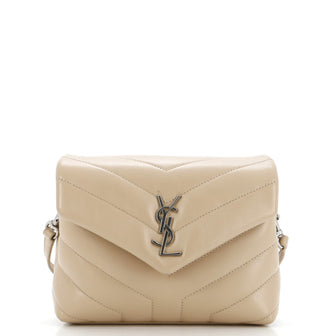 Saint Laurent Loulou Shoulder Bag Matelasse Chevron Leather Toy