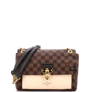 Louis Vuitton Vavin Handbag Damier with Leather PM