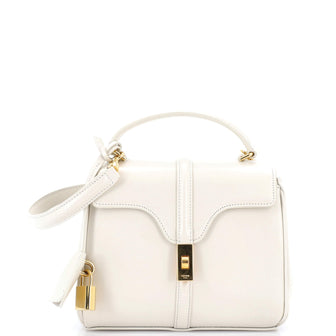 Celine 16 Top Handle Bag Smooth Calfskin Mini
